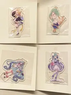 39の日(ミクの日)記念くじ2nd D賞　アクスタ　タイトーくじ　4点