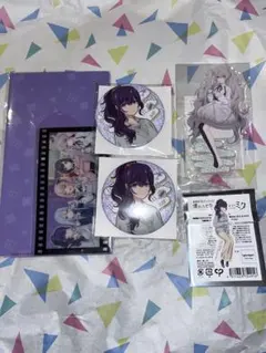 はぴこれ 朝比奈まふゆ缶バッジ チケットホルダー ステッカー 初音ミク アクスタ