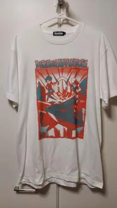 デジモンアドベンチャー25周年Tシャツ 太一＆ヤマト＆オメガモン L
