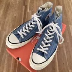 CT70 コンバース チャックテイラー ブルー ハイカット 27.5cm