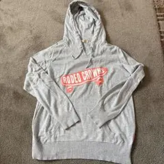 Rodeo Crowns グレー フード付きパーカー