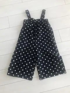 値下げ‼️GU 水玉模様 オーバーオール 120