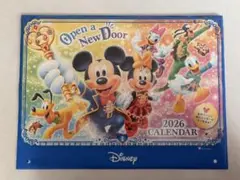【新品未開封】第一生命非売品 ディズニー2026年壁掛けカレンダー