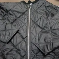 KNOT ブラック キルティングジャケット