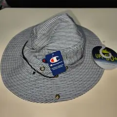 Championチャンピオンアドベンチャーハット サファリハット日焼けストライプ