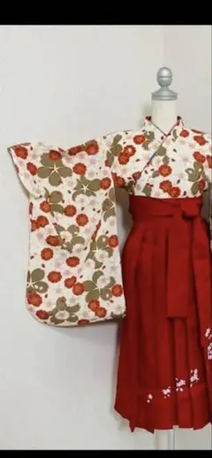 美品】キャサリンコテージ 花柄 刺繍 袴 130cm 3点セット