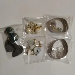 レディース　イヤリング　5セット