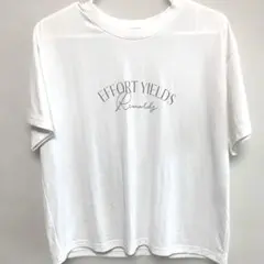 Honeys ハニさら半袖Tシャツホワイトロゴ