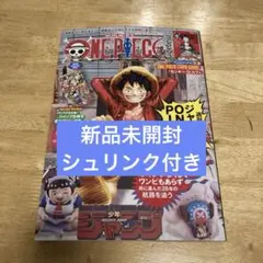 ワンピースマガジン ルフィ プロモ カード付き　1冊