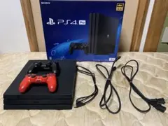 PlayStation4 Pro ジェットブラック 1TB コントローラー2個