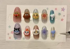 ネイルチップ アンパンマンネイルチップ プルメリアネイル プルメリアネイルチップのサムネイル