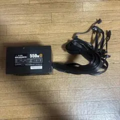 玄人志向 KRPW-BR550W/85+ 電源ユニット 本体のサムネイル