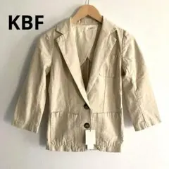 ⭐︎新品未使用⭐︎ KBF コットンリネンジャケット　七分袖のサムネイル