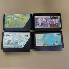 【動作確認済】ファミコンソフト 4本セット