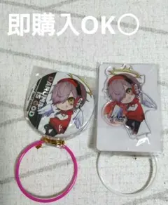 Crazy Raccoon だるまいずごっど 缶バッジ アクスタ