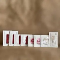 SHISEIDO 시세이도 스킨케어 트라이얼 샘플 세트 8점