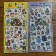 プチドロップステッカー　プチドロ　モンスターズインク　トイストーリー