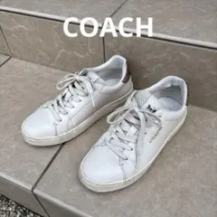 COACH クリップ ロー トップ スニーカー 23センチ