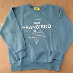 DRC ピザプリント 裏起毛トレーナー 150