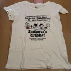 179/WG PEANUTS スヌーピー 半袖Tシャツ ホワイトのサムネイル