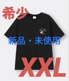 おぱんちゅうさぎ　Tシャツ ブラック