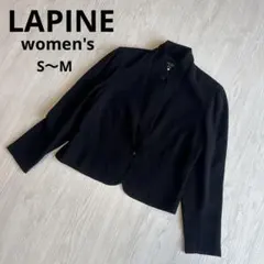 【ラピーヌ】アウター90s ヴィンテージ 渋カジ 綺麗 日本製 9号 黒 S〜M