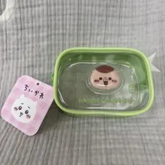 ちいかわ ぷっくりクリアミニポーチ　くりまんじゅう