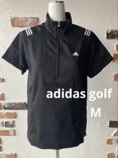 adidas golf アディダスゴルフ　半袖　ウィンドブレーカー　プルオーバー