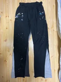 mnml フレアパンツ Contrast Sweatpants Blackのサムネイル