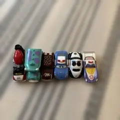 キャラクター車両 ミニカー 6台セット