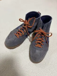 オニツカタイガー リンカンブーツ TH2E0L スウェード　レア　キャンプ