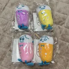 【新品未開封】なにわのにわ ぬいぐるみマスコット 4点セット