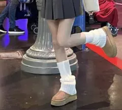 ブラウン ムートンブーツ ショート