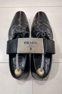 PRADA プラダ ドレスシューズ、革ベルトセット