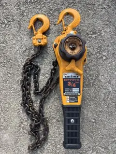 マーテック レバーブロック 0.8t3台セット オーバーホール済み - メルカリ