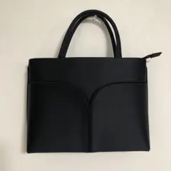 ブラックフォーマル　トートバッグ　美品 PETITSOIR　冠婚葬祭