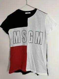 MSGM KIDS カラーブロック ロゴTシャツのサムネイル