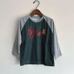 新品未使用　こども起毛トップスロンT 110cm 韓国こども服