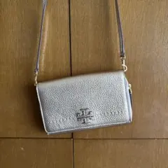 Tory Burch ゴールド ショルダーバッグ ウォレットのサムネイル