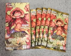 ワンピースカード　THE BEST　バラパック　5パック
