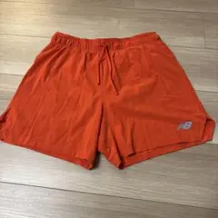 New Balance ランニングショーツ オレンジ Mサイズのサムネイル