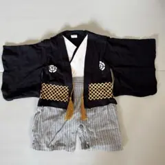 袴風ベビーロンパース 70cm