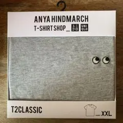 UNIQLO×ANYA HINDMARCH スラブT グレー XXL新品未開封