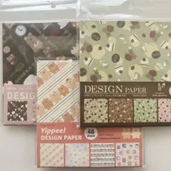 キャンドゥセリア★デザインペーパー★Yippee! ＆クオッカカフェ　２種セット