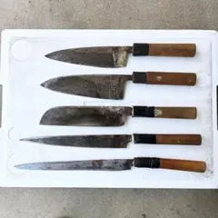 和包丁 出刃包丁 5本セット まとめ売り 土佐潮光特製 - メルカリ