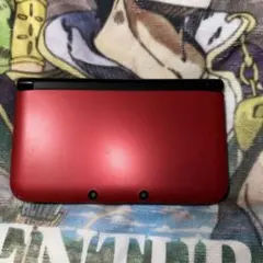 ニンテンドー3DSLLレッド×ブラック/ ジャンク