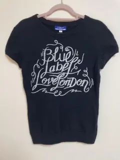 バーバリーブルーレーベル　サマーニット　38 アンゴラ10%　カシミヤ5%のサムネイル
