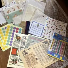おすそ分けファイルコラージュ素材 紙モノ ♡以外に大容量♡ - メルカリ