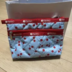新品タグ付 レスポートサック×神崎恵 ポーチ チェリーソーダ - メルカリ