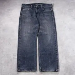 リーバイス569 Levis W34 ブルーデニム 青 古着 ボトム 19736